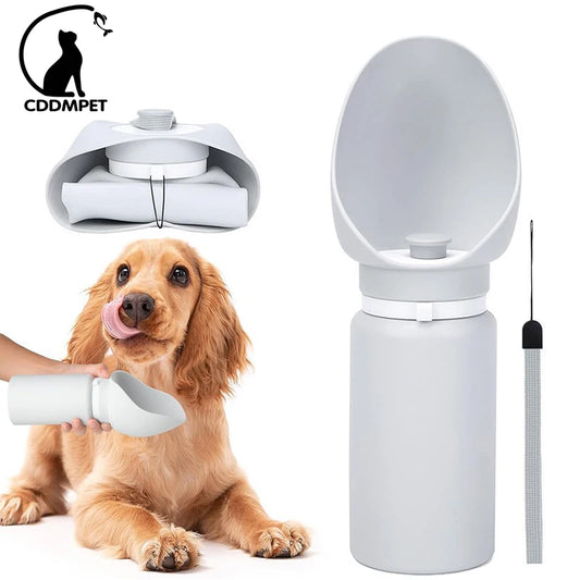 550ml Portable Folding Dog Water Dispenser Cup